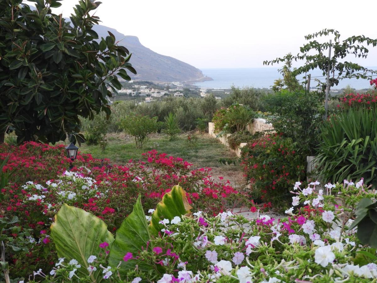 Chrissi'S House With Garden And Sea View Zerviana Villa Kissamos Ngoại thất bức ảnh