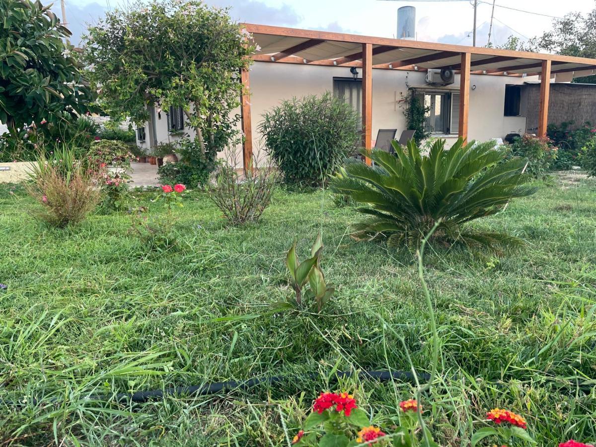 Chrissi'S House With Garden And Sea View Zerviana Villa Kissamos Ngoại thất bức ảnh